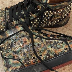 Cleaning closet, used Red bottoms for sell